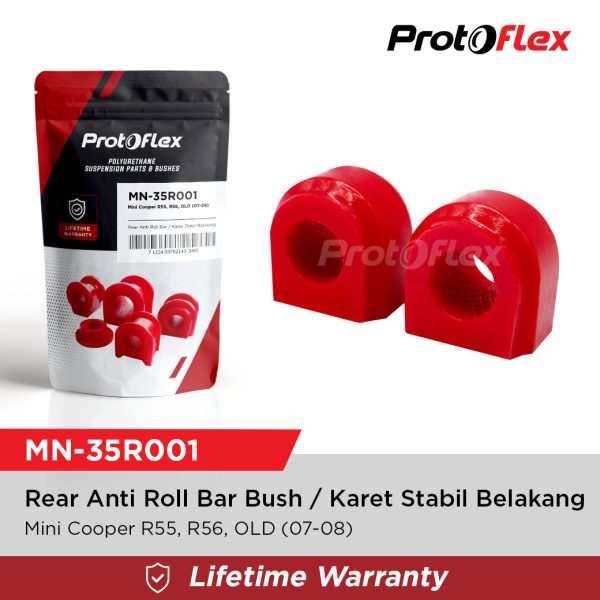 Protoflex Bushing Karet Stabil Belakang MINI COOPER R55 R56 OLD 07-08