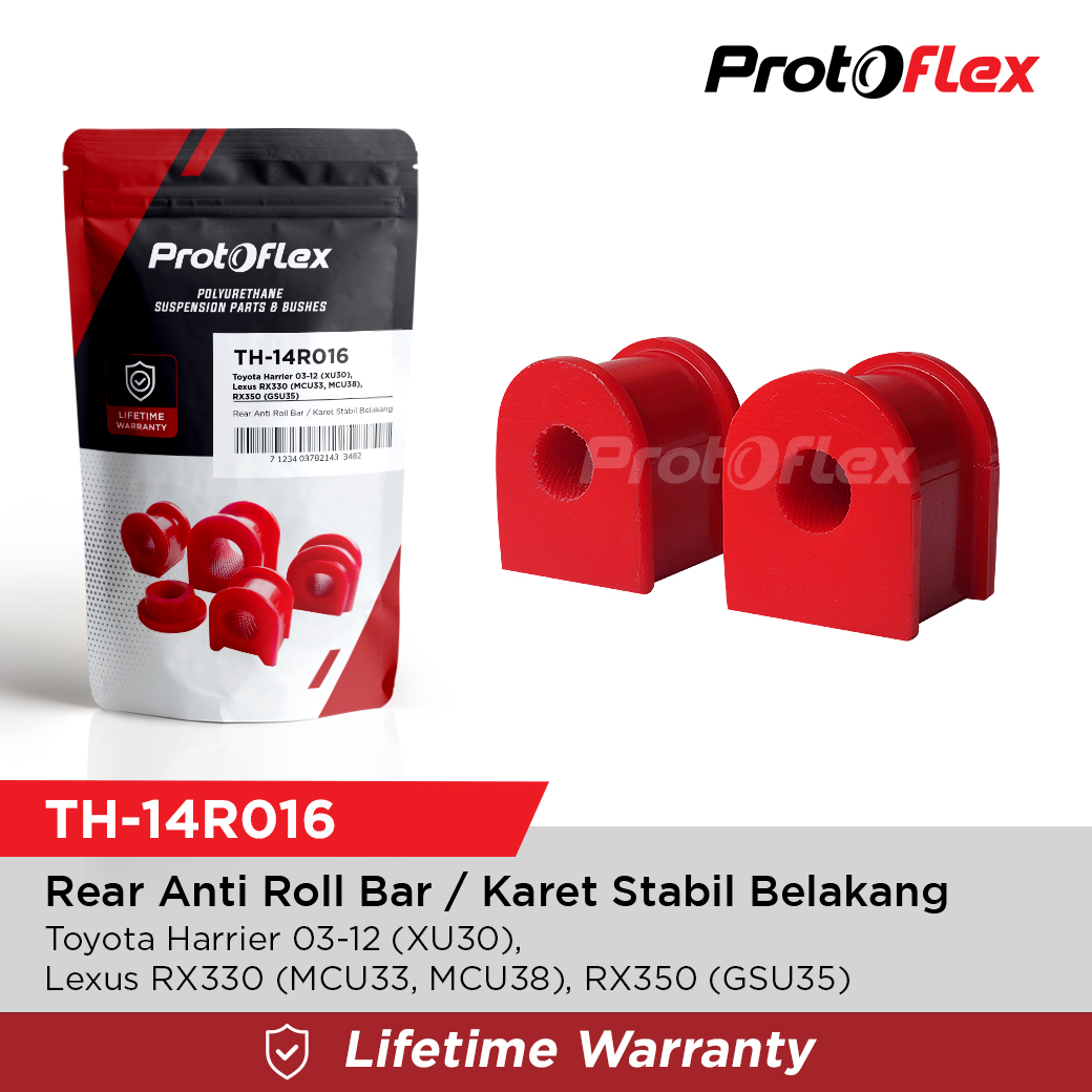 Protoflex Bushing Karet Stabil Belakang Harrier 03-12 Lexus RX330 350