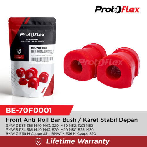 Protoflex Bushing Karet Stabil Depan BMW 3 E36 E34 BMW 5 E34 BMW Z E36