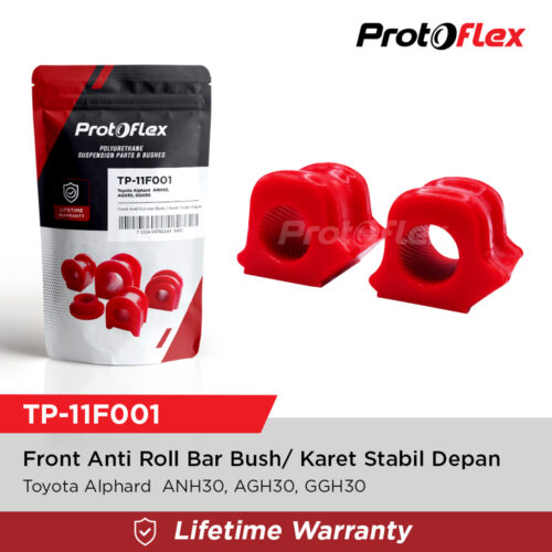 Protoflex Karet Stabil Depan Toyota Alphard ANH30 AGH30 GGH30