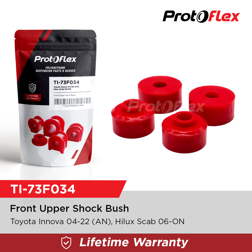 Protoflex Bushing Shock Depan Atas Toyota Innova 04-22 Hilux Vigo Revo Scab 06-ON