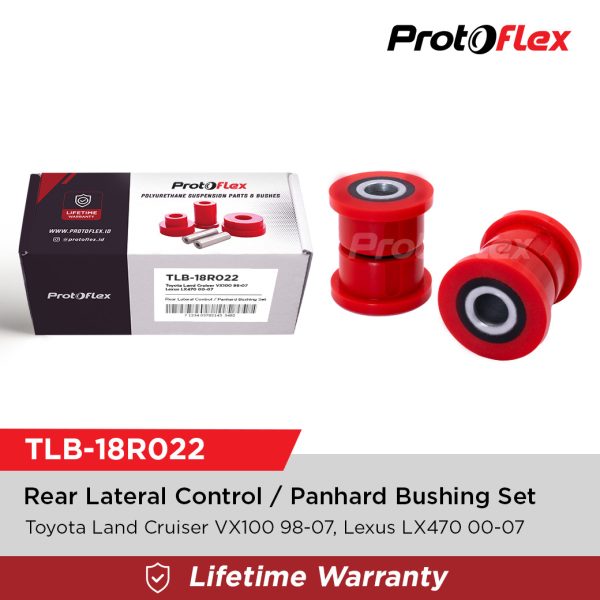 Protoflex Rear Lateral Control / Panhard Bushing Set Toyota Land Cruiser VX100 98-07