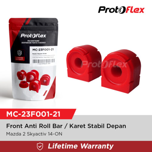Protoflex Bushing Karet Stabil Depan Mazda 2 Skyactiv CX3 DK 21mm