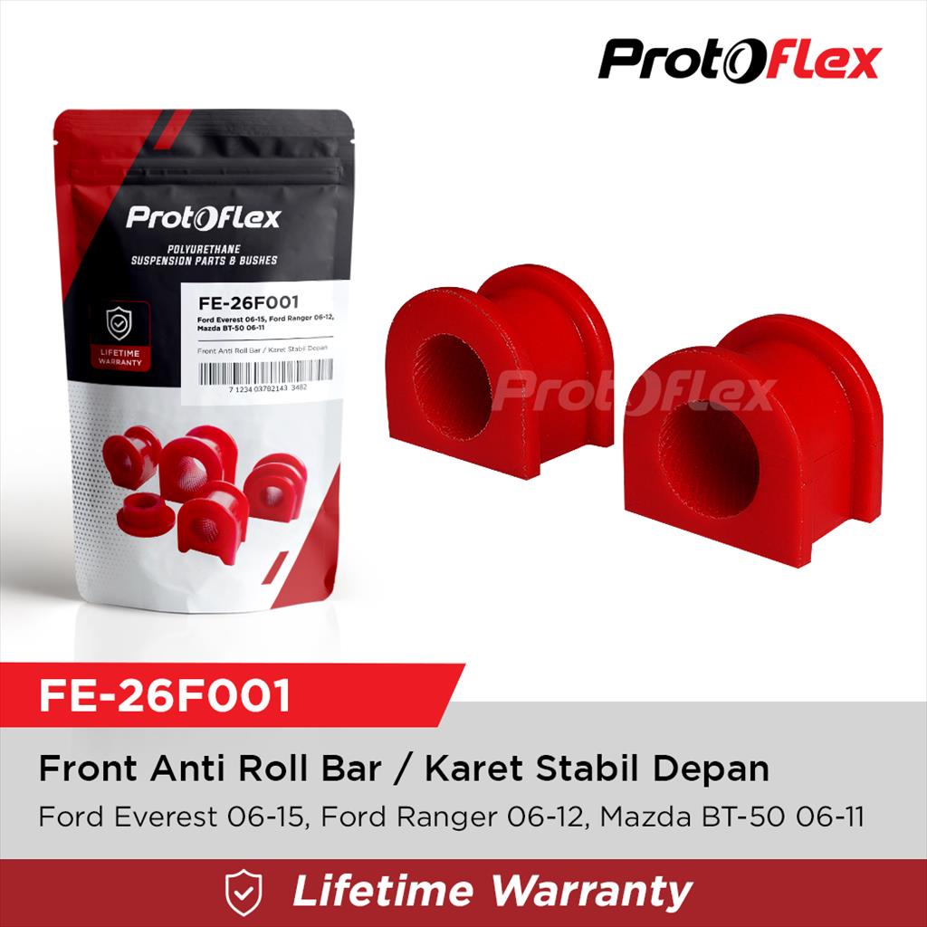 Protoflex Bushing Karet Stabil Depan 2 pcs - Ford Everest Ranger