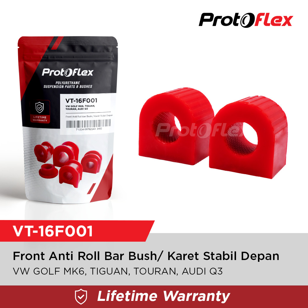 Protoflex Karet Stabil Depan VW GOLF MK 6 TIGUAN TOURAN AUDI Q3