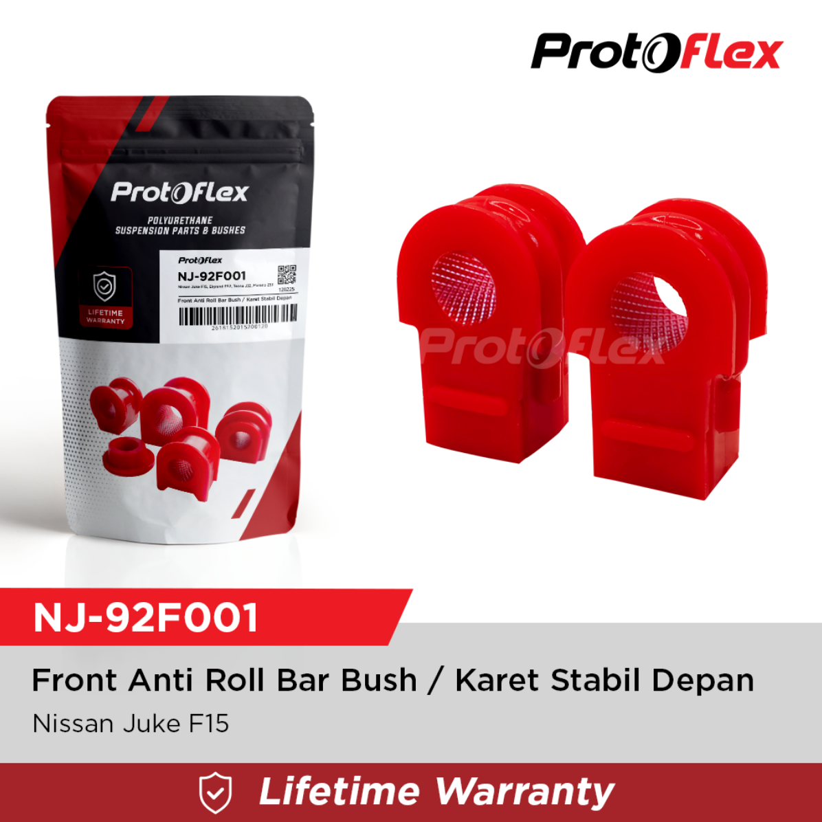 Protoflex Karet Stabil Depan Nissan Juke F15