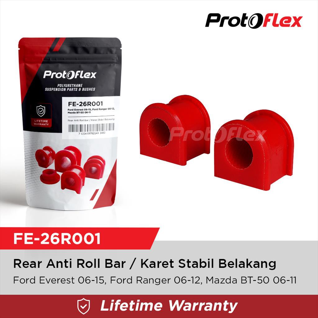 Protoflex Bushing Karet Stabil Belakang 2 pcs - Ford Everest Ranger