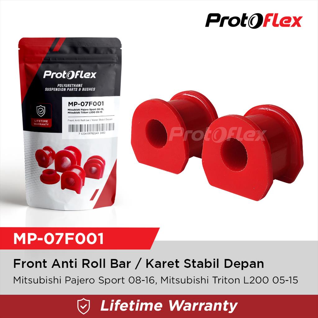 Protoflex Karet Stabil Depan Pajero Sport 08-16 Strada Triton 05-15