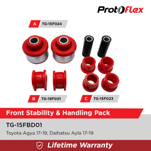 Protoflex Front Stability & Handling Pack Agya Ayla 17-19