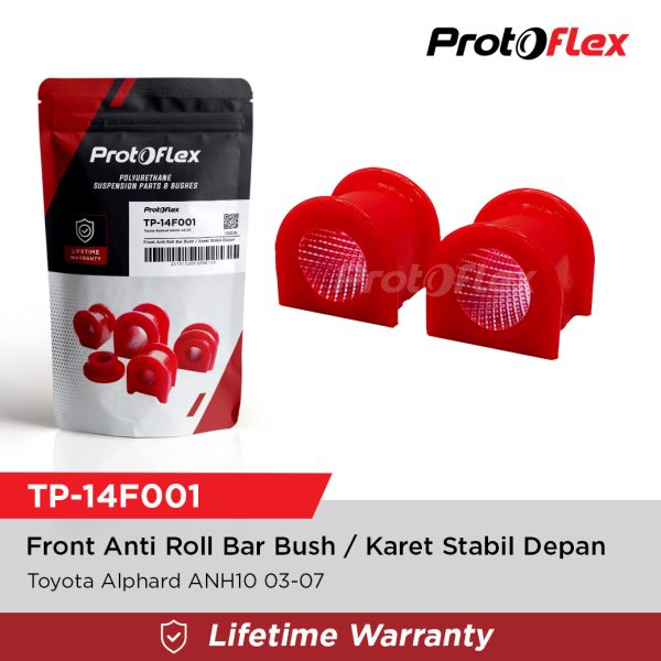 Protoflex Karet Stabil Depan Toyota Alphard ANH10 03-07