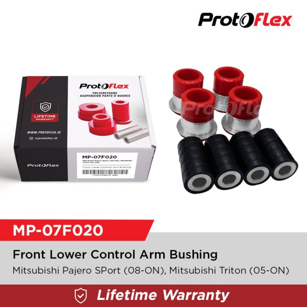 Protoflex Bushing Control Arm Depan (Bawah) Mitsubishi Pajero Sport 08-ON, Mitsubishi Triton 05-ON