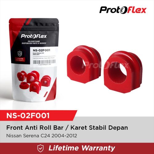 Protoflex Bushing Karet Stabil Depan 2 pcs – Nissan Serena C24