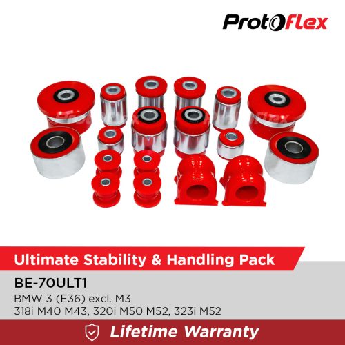 Protoflex Ultimate Stability & Handling Pack for BMW 3 E36 318i M40 M43, 320i M50 M52, 323i M52 excl M3
