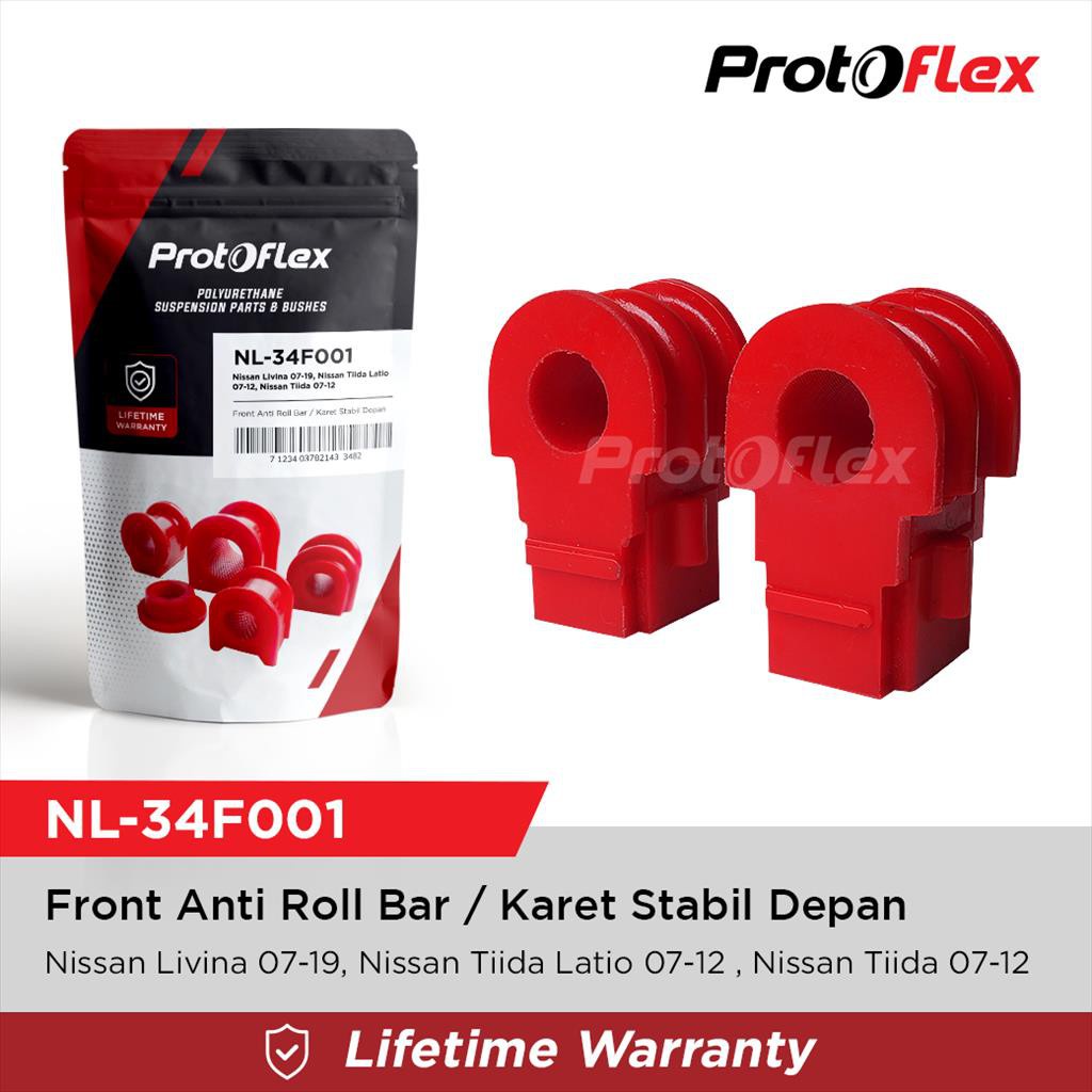 Protoflex Bushing Karet Stabil Depan Nissan Livina L10 L11 Tiida Latio