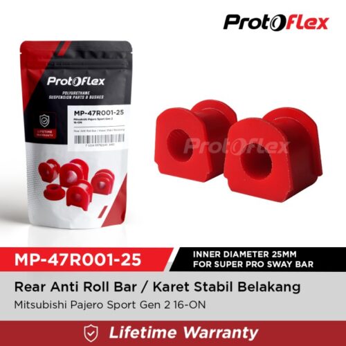 Protoflex Karet Stabil Belakang All New Pajero Sport 16-ON ID 25mm