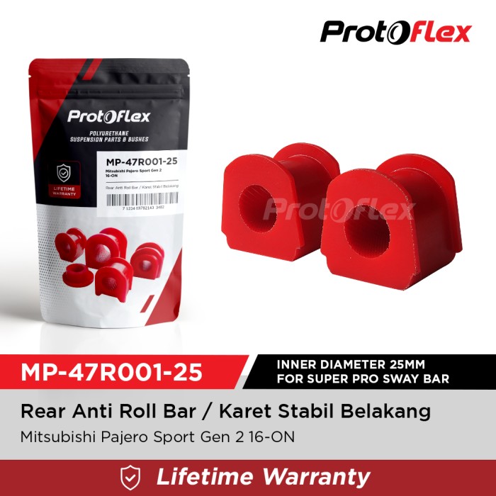 Protoflex Karet Stabil Belakang All New Pajero Sport 16-ON ID 25mm