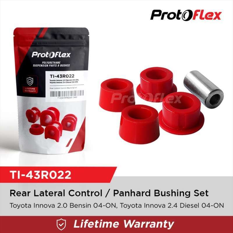 Protoflex Rear Lateral Control Panhard Bushing Set Toyota Innova