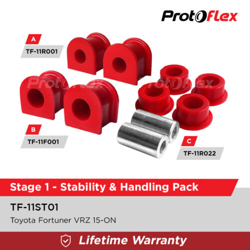 Protoflex Stage 1 Stability & Handling Pack for Fortuner VRZ 15-ON