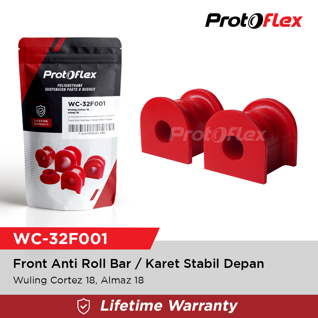Protoflex Karet Stabil Depan Wuling Cortez Almaz 18