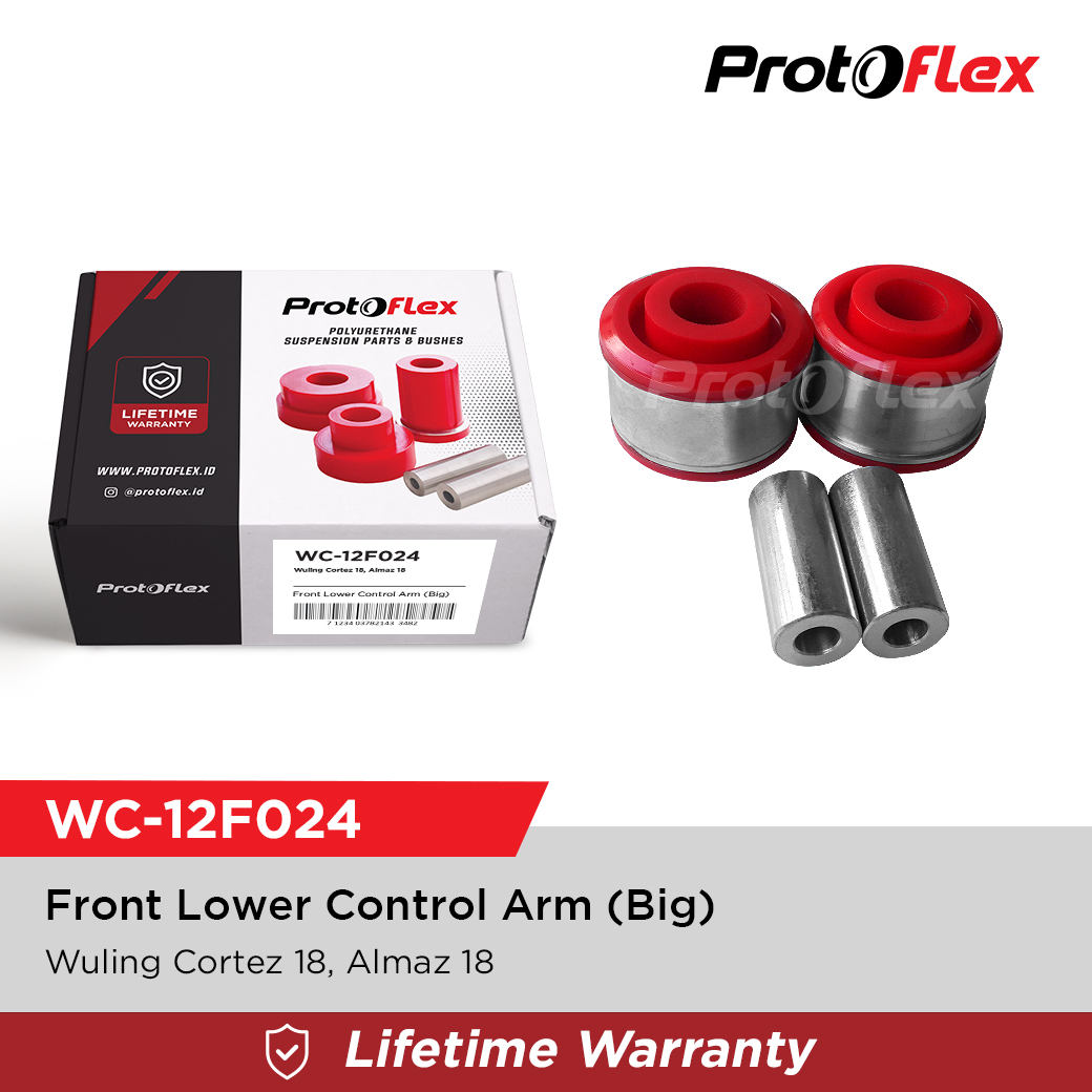 Protoflex Bushing Lower Arm Depan (Besar) Wuling Cortez Almaz