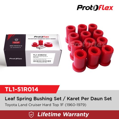 Protoflex Leaf Spring Bushing Karet Per Daun Kecil Land Cruiser HardTop 1F