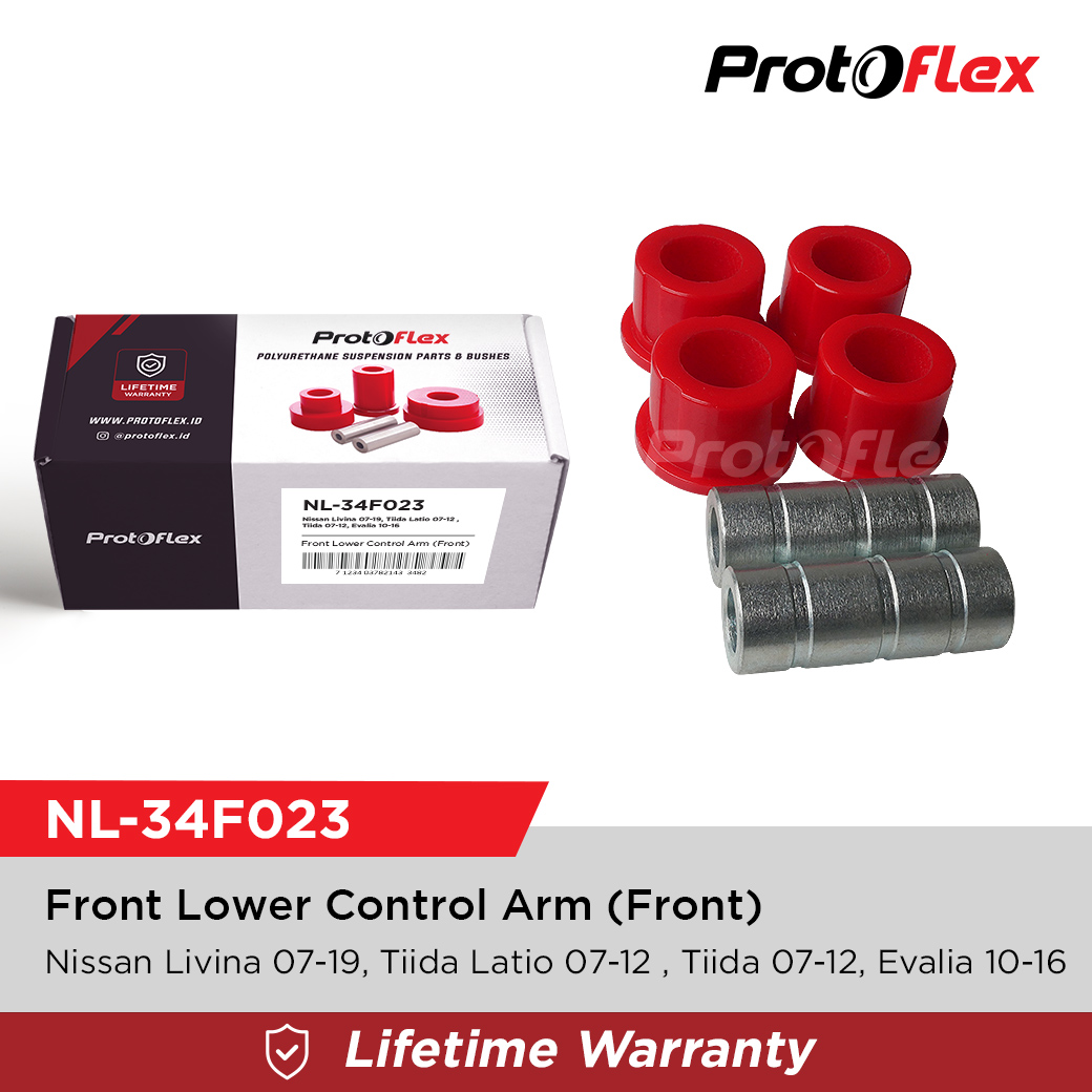 Protoflex Bushing Lower Arm Depan (Kecil) Nissan Livina L10 L11 Tiida