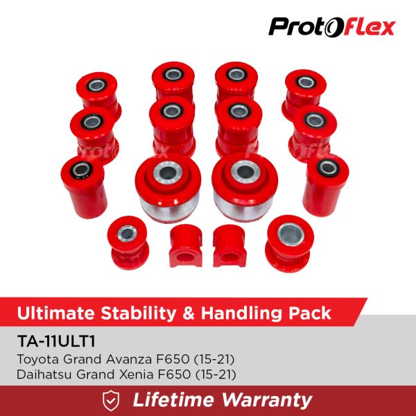 Protoflex Ultimate Stability & Handling Pack for Toyota Grand Avanza Daihatsu Grand Xenia (15-21)