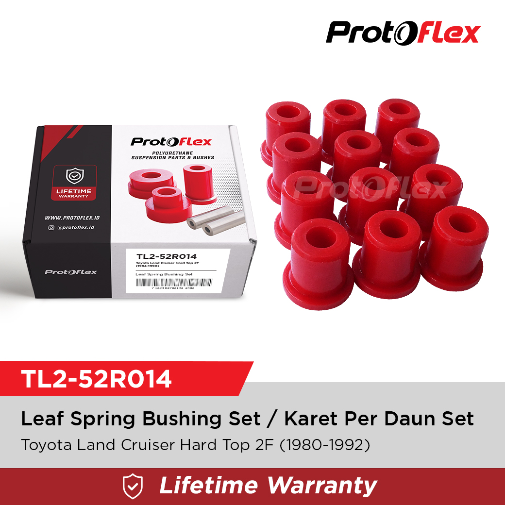 Protoflex Leaf Spring Bushing Karet Per Daun Land Cruiser HardTop 2F