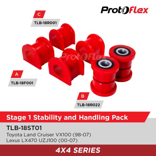 Protoflex Stage 1 Pack for Land Cruiser 100 Series (98-07) / Lexus LX470 UZJ100 (00-07)