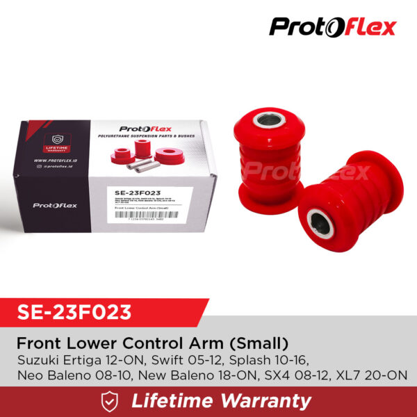 Protoflex Bushing Lower Arm Depan (Kecil) Suzuki Ertiga 12-ON, Swift 05-12, Splash 10-16, Neo Baleno 08-10, New Baleno 18-ON, SX4 08-12, XL7 20-ON