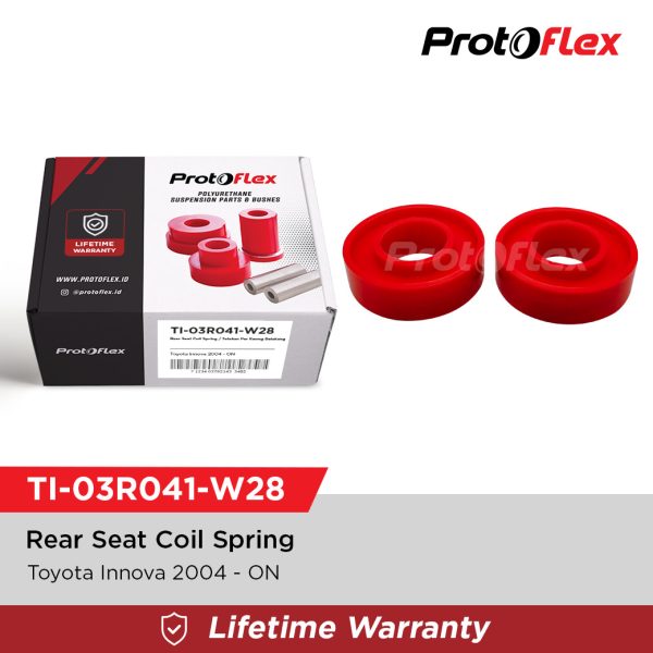 Protoflex Rear Seat Coil Spring / Tatakan Per Keong Belakang Toyota Innova 2004-ON Lift 20mm