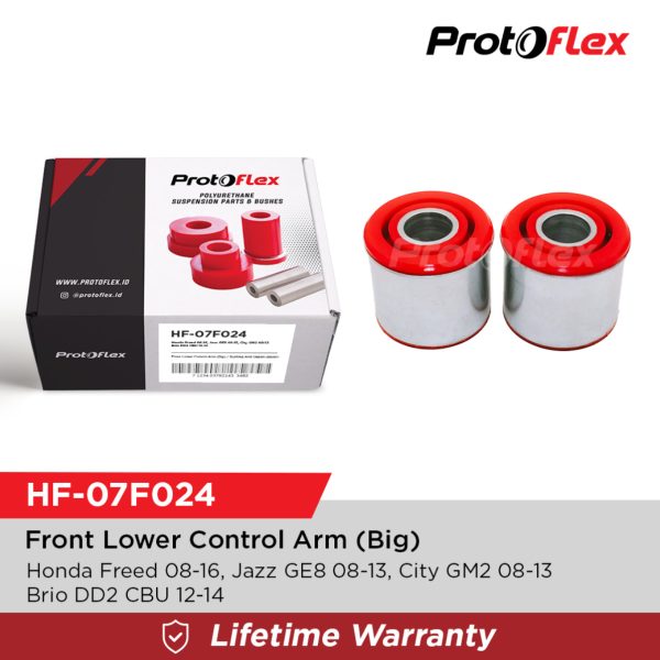Protoflex Bushing Arm Depan (Besar) Honda Freed 08-16, Jazz GE8 08-13, City GM2 08-13, Brio DD2 CBU 12-14