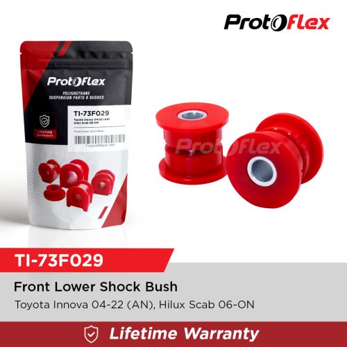 Protoflex Bushing Shock Depan Bawah Toyota Innova 04-22 (AN) Hilux Vigo Revo Scab 06-ON