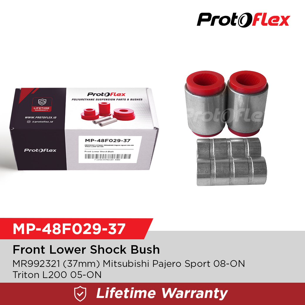 Protoflex Bushing Shock Depan Bawah MR992321 (37mm) Mitsubishi Pajero Sport / Triton