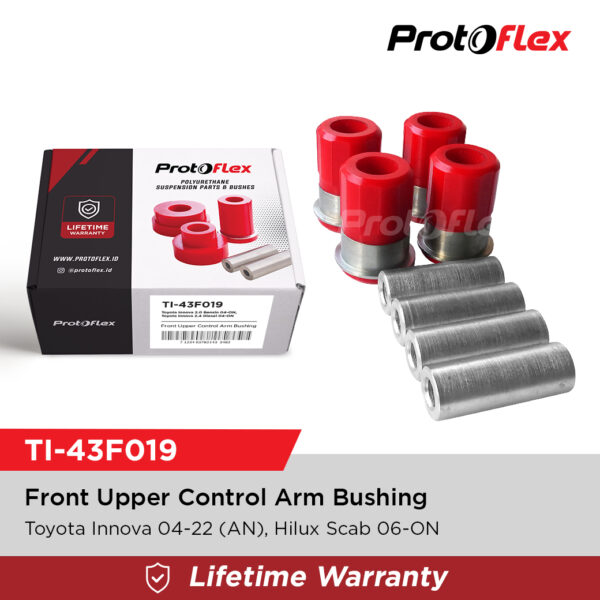Protoflex Bush Arm Depan (Atas) Toyota Innova (AN) 04-ON, [Single Cabin] Hilux (2WD) 05-ON