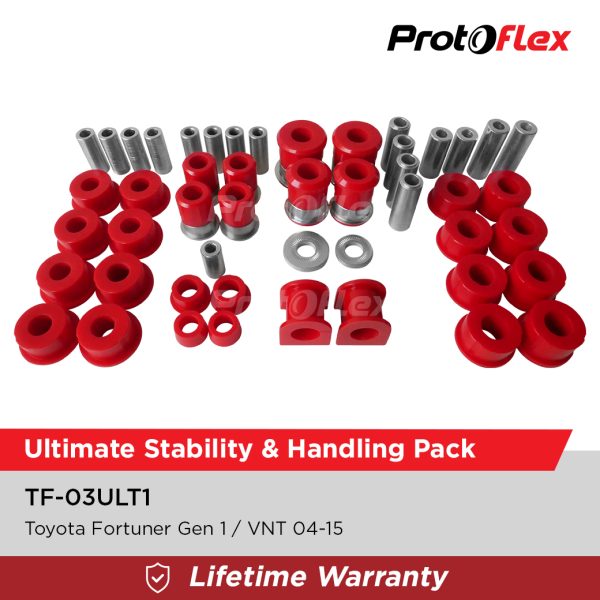Protoflex Ultimate Stability & Handling Pack for Fortuner Gen 1 / VNT