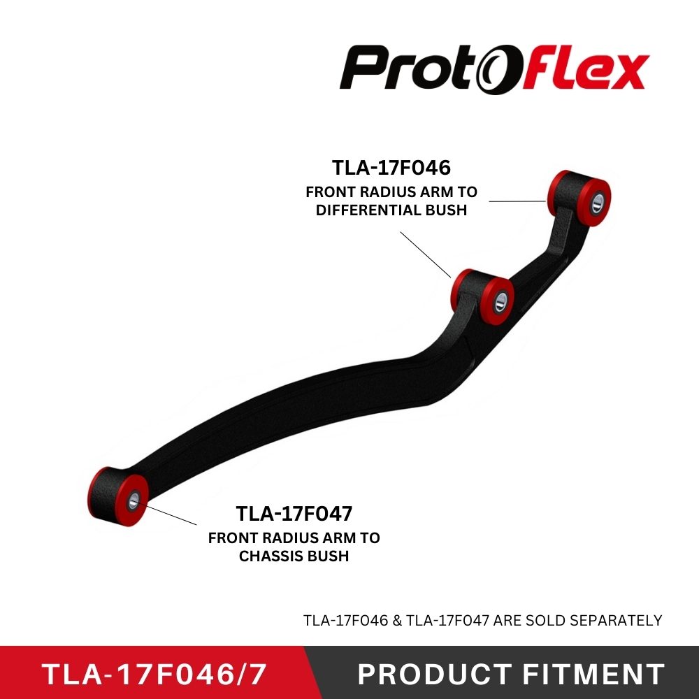 Protoflex Front Radius Arm to Differential Bush Toyota Land Cruiser VX80 Nissan Patrol Y60 Y61 - Image 4