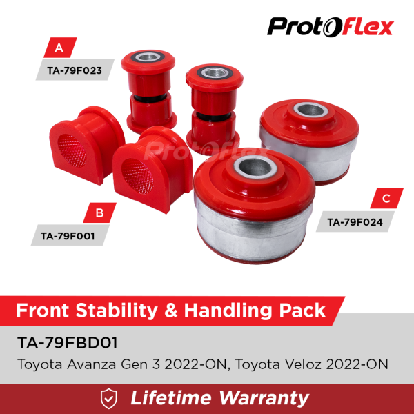 Protoflex Stage 1 Pack Toyota Avanza Daihatsu Xenia FWD Gen 3 Toyota Veloz 22-ON
