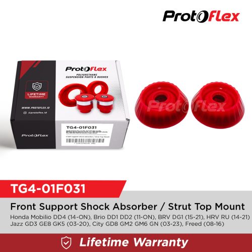 Protoflex Front Support Shock 51920-TG4-T01 Honda Mobilio DD4 (14-ON), Brio DD1 DD2 (11-ON), BRV DG1 (15-21), HRV RU (14-21), Jazz GD3 GE8 GK5 (03-20), City GD8 GM2 GM6 GN (03-23), Freed (08-16)